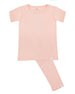 "Sun-Kissed By A Rose" Short Sleeve Snug Fit Pajamas